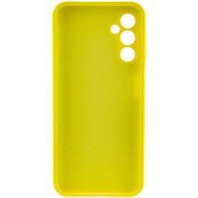Чехол Silicone Cover Lakshmi Full Camera (AAA) для Samsung Galaxy A15 4G/5G / M15 5G – Желтый
