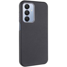 Кожаный чехол Leather Case Metal Buttons для Samsung Galaxy A15 4G/5G / M15 5G – Черный