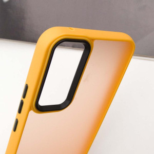Чохол TPU+PC Lyon Frosted для Samsung Galaxy A15 4G/5G / M15 5G – Помаранчевий