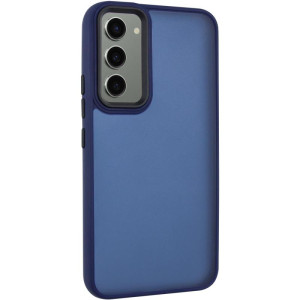 Чохол TPU+PC Lyon Frosted для Samsung Galaxy A15 4G/5G / M15 5G – Темно-синій
