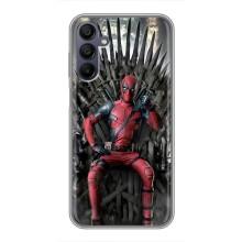 Чехлы Фильмы для Самсунг Гелекси А15 (VPrint) – Дэдпул на троне