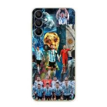 Чехлы Лео Месси Аргентина для Samsung Galaxy A15 (A155) (Месси в сборной)