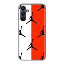 Чохли для Samsung Galaxy A15 (A155) - з картинкою JORDAN (AlphaPrint) (Лого Джордан)