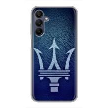 Чехлы с тематикой "Крутые машины" на Samsung Galaxy A15 (A155) (Лого Maserati)