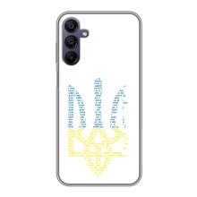 Чохли для Samsung Galaxy A15 (A155) Укр. Символіка (AlphaPrint) (Герб з букв)