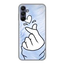 Чехлы (Знак сердечка) на Samsung Galaxy A15 (A155) – Сердечка знак