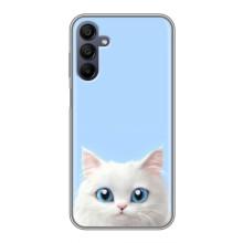 Чехол на тематику: Коты для Samsung Galaxy A15 (A155) (Белый кот)