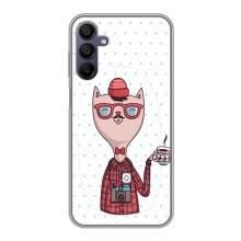 Чехол на тематику: Коты для Samsung Galaxy A15 (A155) (Кот аристократ)