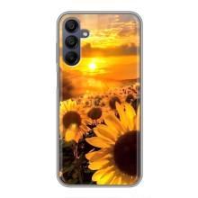 Чохол з Квітами для Samsung Galaxy A15 (A155) (поле соняшників)