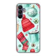 Чохол Санта Клаус для Samsung Galaxy A15 (A155) (Одяг)