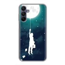 Чехол (ТПУ) с планетами на Samsung Galaxy A15 (A155) – To The moon