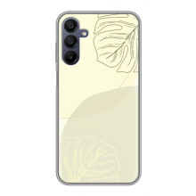Чохол квітковий дизайн для Samsung Galaxy A15 (A155) – Зелений фон