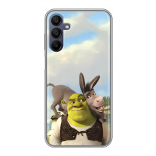 Чохол з мультфільмом Шрек на Samsung Galaxy A15 (A155) – Шрек і осел