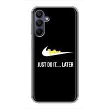 Чехол с логотипом Найк на Samsung Galaxy A15 (A155) (Nike just do it)