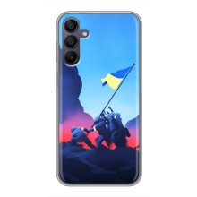 Чохол з українським воїном на Samsung Galaxy A15 (A155) – Український прапор