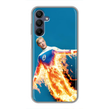 Чехол с принтом Фантастическая четверка для Samsung Galaxy A15 (A155) – Человек-Факел