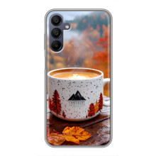 Чехол с уникальным дизайном «Осень с кофе» для Samsung Galaxy A15 (A155) – Кофе на природе