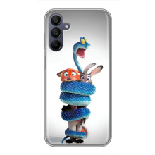 Силиконовый чехол с принтом Зоотрополіс для Samsung Galaxy A15 (A155) – Змея Зоо
