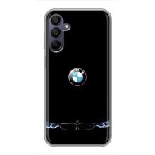 Силиконовый бампер с картинкой машины на Samsung Galaxy A15 (A155) – Черный BMW