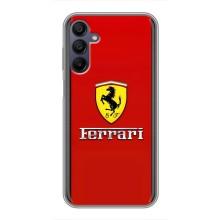 Силиконовый бампер с картинкой машины на Samsung Galaxy A15 (A155) – Ferrari Logo