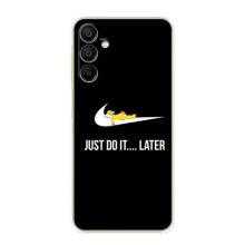 Силиконовый Чехол на Samsung Galaxy A15 (A155) с картинкой Nike (Later)