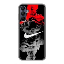 Силиконовый Чехол на Samsung Galaxy A15 (A155) с картинкой Nike (Nike дым)