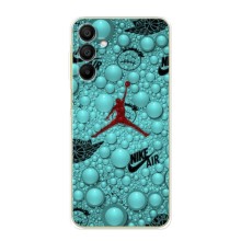 Силиконовый Чехол Nike Air Jordan на Самсунг Галакси А15 (А155) (Джордан Найк)