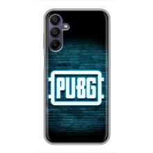 Чохол (TPU) з картинкою "Лого Пабг" на Самсунг Галаксі А15 (А155) (Лого PUBG)