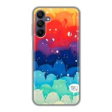 Силиконовый чехол с котиком для Samsung Galaxy A15 (A155) – Mew