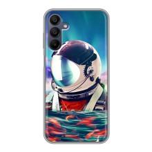 Силіконовый Чохол з принтом "Космонавти" на Samsung Galaxy A15 (A155) – Космонавт у воді