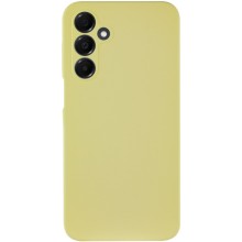 Чохол Silicone Cover Lakshmi Full Camera (AA) для Samsung Galaxy A16 4G/5G – Жовтий