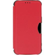 Кожаный чехол-книжка GETMAN Razor (PU) для Samsung Galaxy A16 4G/5G – Красный
