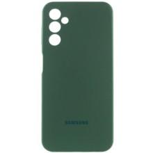 Чохол Silicone Cover Lakshmi Full Camera (AAA) with Logo для Samsung Galaxy A16 4G/5G – Зелений