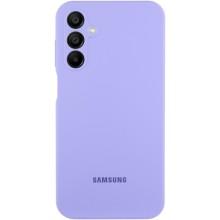 Чохол Silicone Cover Lakshmi Full Camera (AAA) with Logo для Samsung Galaxy A16 4G/5G – Бузковий