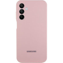 Чехол Silicone Cover Lakshmi Full Camera (AAA) with Logo для Samsung Galaxy A16 4G/5G – Розовый
