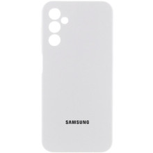 Чехол Silicone Cover Lakshmi Full Camera (AAA) with Logo для Samsung Galaxy A16 4G/5G – Белый