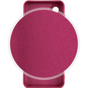 Чохол Silicone Cover Lakshmi Full Camera (AAA) для Samsung Galaxy A16 4G/5G – Бордовий