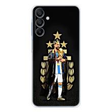 Чехлы для Samsung Galaxy A16 5G (Leo чемпион) (AlphaPrint) (Месси Король)