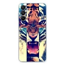 Чехлы с изображением разных животных для Samsung Galaxy A16 5G (Яркий Тигр)