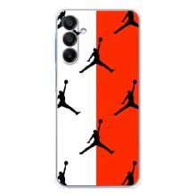 Чехлы для Samsung Galaxy A16 5G - с картинкой JORDAN (AlphaPrint) (Лого Джордан)