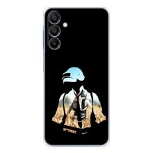 Силиконовый чехол с картинкой "Герой Pubg" на Samsung Galaxy A16 5G – Пубг мен