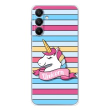 Чехол для Гелекси А16 5Джи - (Единорожки - Новинки) (AlphaPrint) (Unicorn)