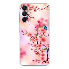 Чохол з картинкою Сакури на Samsung Galaxy A16 5G – Метелики на сакурі
