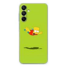 Чехол с Симпсонами для Samsung Galaxy A16 5G (VPrint) (Барт Симпсон)