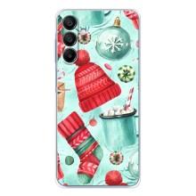 Чехол Санта Клаус для Samsung Galaxy A16 5G – Одежда