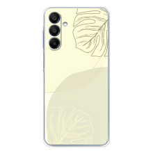 Чехол цветочный дизайн для Samsung Galaxy A16 5G – Зелёный фон