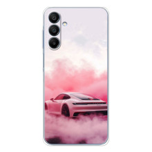 Чехол с авто Порше для Samsung Galaxy A16 5G – Розовый Порше