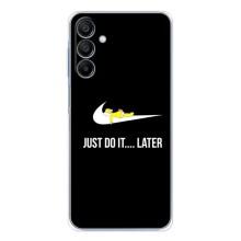 Чехол с логотипом Найк на Samsung Galaxy A16 5G (Nike just do it)