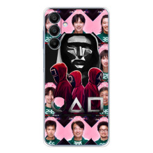 Чохол Гра в кальмара для Samsung Galaxy A16 5G – Персонажі гри кальмара