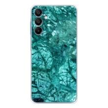 Мраморный чехол на Samsung Galaxy A16 5G (VPrint) (Зеленый мрамор)